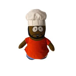 Vintage 2009 SOUTH PARK CHEF 12" Inch Approx. PLUSH DOLL Comedy Central Nanco